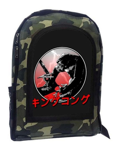 Mochila Camuflada King Kong Adulto / Escolar / Unisex C3