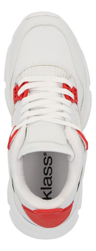 Tenis Clase 33085pv Confort Liso Alto Talon Suave Plastico