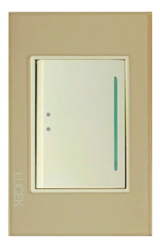 Placa Cristal Interruptor De Escalera Bp01/3