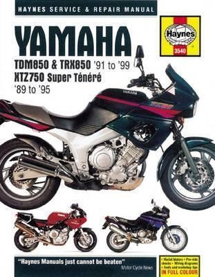 Yamaha Tdm850, Trx850  And  Xtz750 (89-99) : 89-99 - Haynes