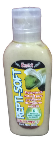 Tratamiento Para Problemas De Muda Reptiles Repti-soft 60ml