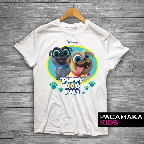 Imagen 2 de 10 de Remera Niño / Niña - Puppy Dogs Pals / Disney- Pacamaka Kids