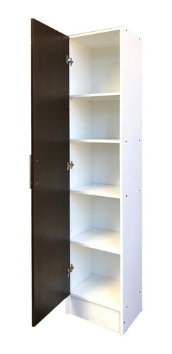 Imagen 6 de 9 de Despensero Cocina 1 Puerta 1.80m X 0,40m Organizador Blanco