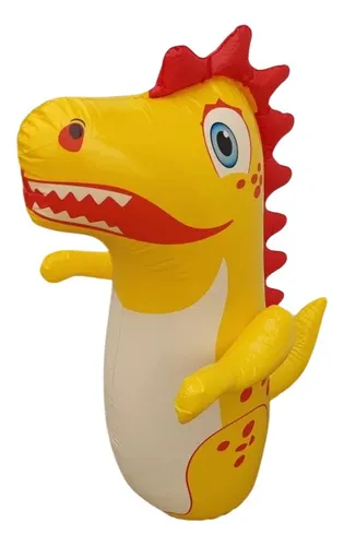 Mono Porfiado Inflable Grande 91cms Boxeo Niño Dinosaurio Am