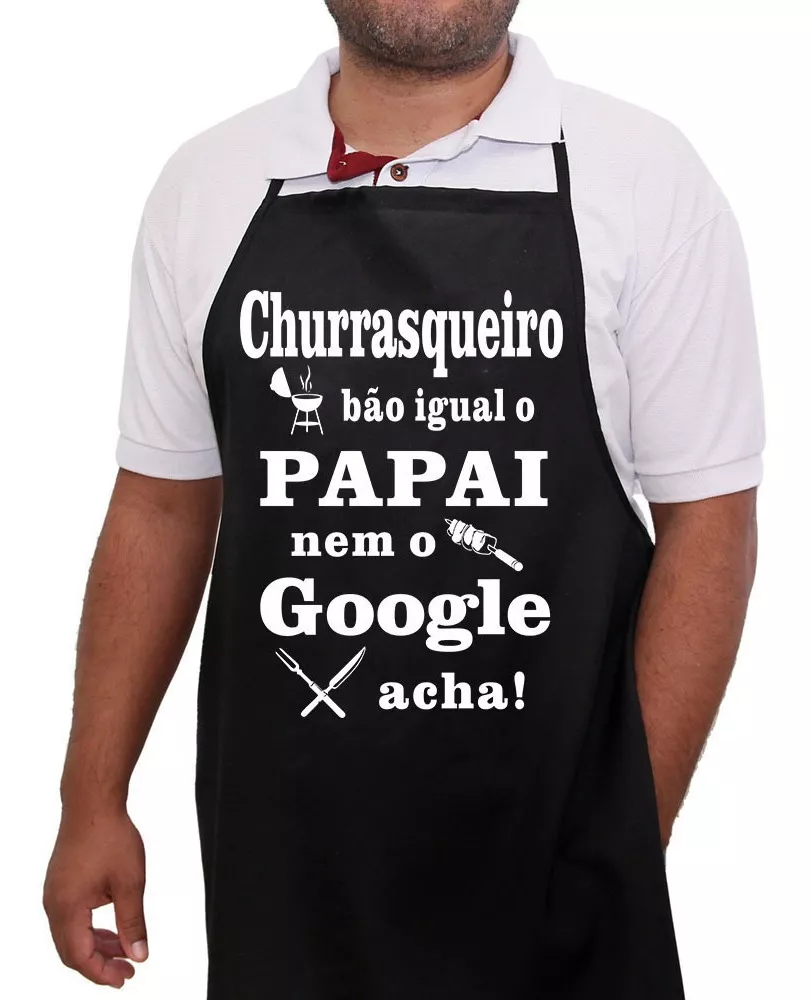 Terceira imagem para pesquisa de avental churrasqueiro