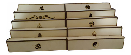 Cajas Sahumerio 24x5x3,5 Cm Pack X 5 Unidades Morema Trece