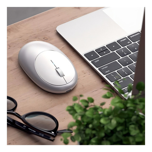 Mouse Sem Fio Recarregável Satechi M1 Apple Silver