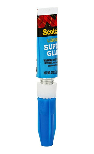 Scotch Super Glue Líquido, 0,07 Oz, 1 Paquete (ad118d)