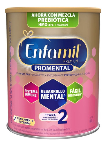 Enfamil 2 Premium   Lata X 800 Grs