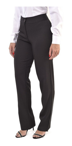 Calça Social Feminina Two Way Com Elastano - Pronta Entrega