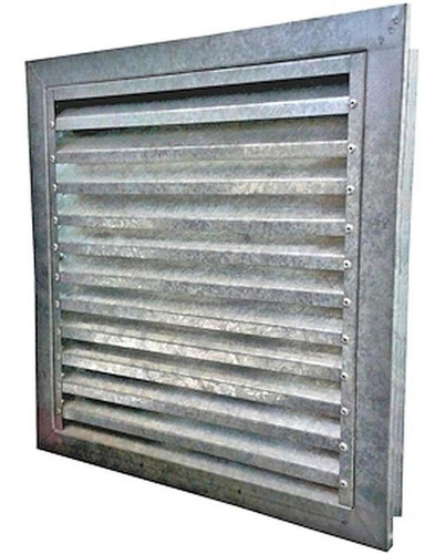 Rejilla De Ventilación De Acero, Mxstg-0030, 6x64x1  Base X