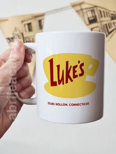 Taza Lukes Gilmore Girls Cerámica Importada Orca