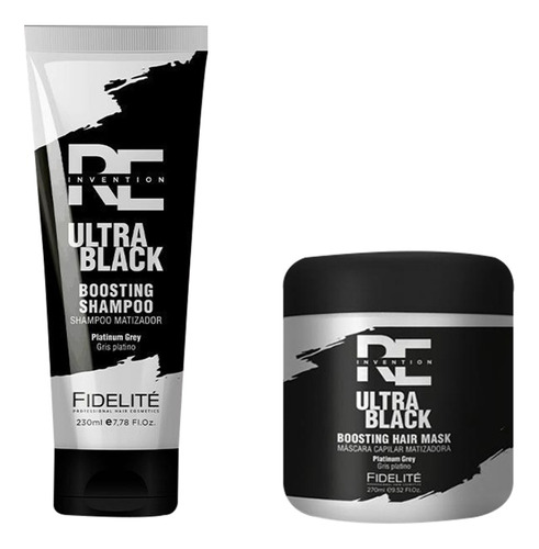 Kit Shampoo + Mascara Ultra Black Fidelite 