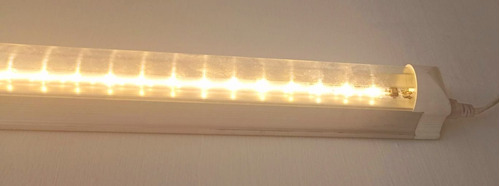 Barra De Led 18watts Aluminio 120cm Transparente Luz Calida