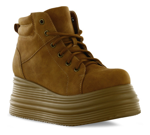 Bota Dama Plataforma Miss Carol Jimmy Acordonada 146.w3620
