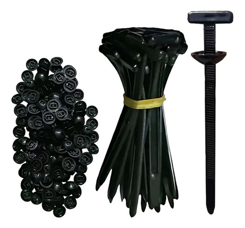 100x Cable Ties, Fivela Universal De Nylon
