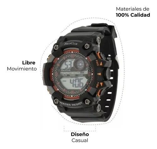 Reloj contra agua hombre new arrivals