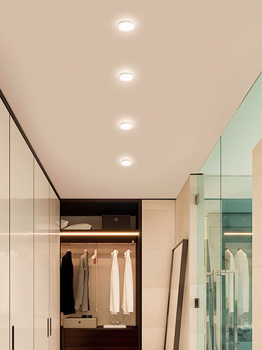 Lampara Sobreponer Led 24w 2400 Lm Luz Cálida Redonda 3000k