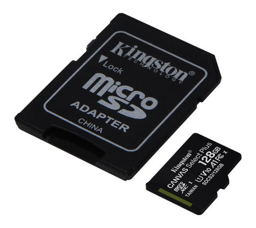Microsd Kingston 128 Gb 100% Original Clase 10 100mb/s 