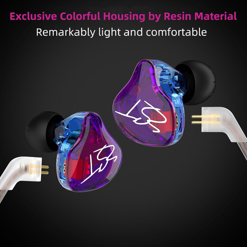 Armadura De Equilíbrio Híbrida Colorida Yinyoo Easy Kz Zst C
