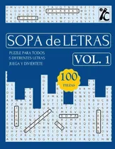 Comprar Libro: Sopa De Letras: Sopa De Letras En Español, Sopa De En