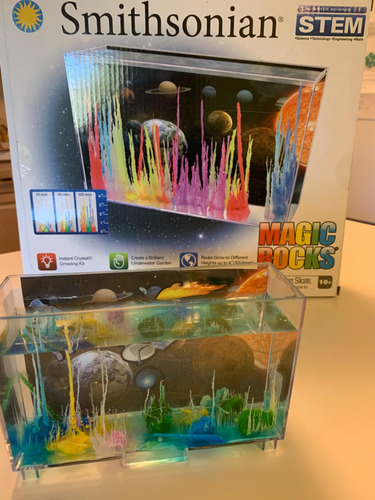 Kit De Rocas Mágicas Del Espacio Smithsonian Juego Educativo