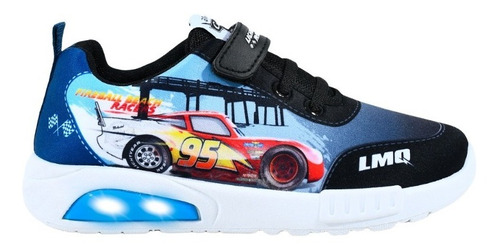 Zapatillas Footy Cars 0514 Con Luz Envíos A Todo El País