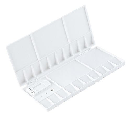 - Paleta De Acuarela De 25 Rejillas, Paleta De Pintura