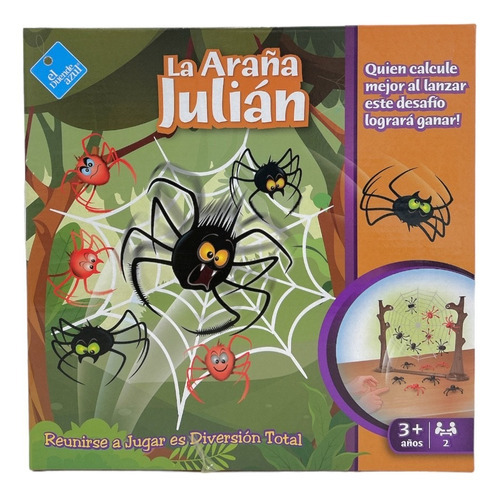 Juego De Mesa La Araña Julián El Duende Azul