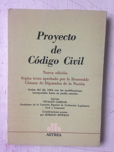 Proyecto De Codigo Civil