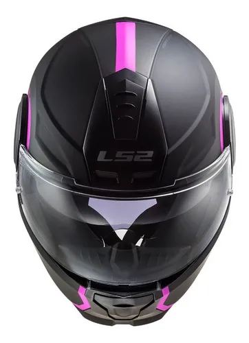 Casco Abatible Modular Ls2 Ff902 Scope Arch Mate Rosa Mujer Tamaño