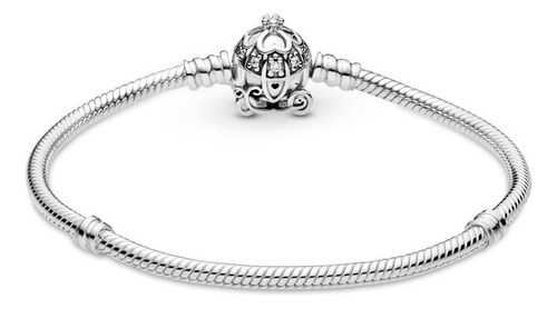 Pulsera Pandora Calabaza De Cenicienta Plata Edicion Disney Diámetro 18 Cm