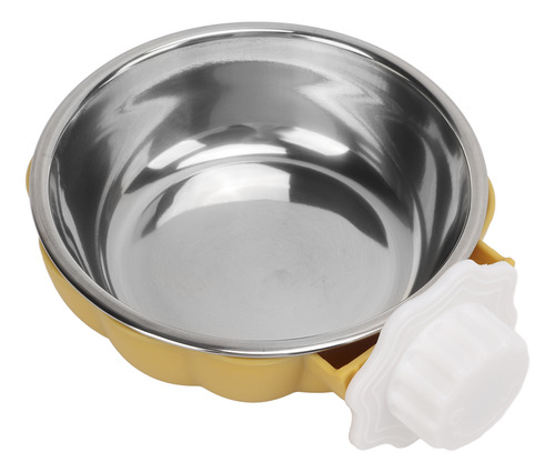 Comedero Extraíble De Acero Inoxidable Para Perros Con Forma