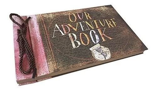 Our Adventure Book - Álbum de recortes de 80 páginas, álbum de