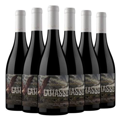 Vino Lamassu Malbec Caja X 6 X 750ml. Piegrande