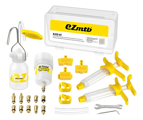 Kit Purgado Frenos Hidráulicos Ez Mtb Profesional Universal