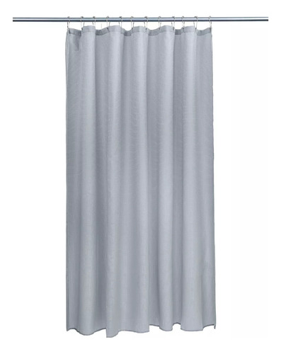 Cortina De Baño De Poliester De 180 X 180 Cm Incluye Ganchos