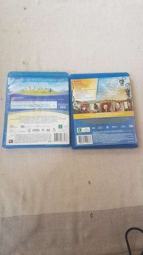 Lote Com 2 Blu_ Ray .moviça Rebelde E Alice