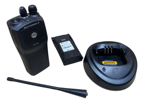 Lot De 10 Rádios Ep450 Vhf Motorola Completos Com Acessórios (Usado)