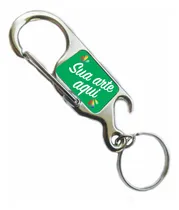 Comprar 200 Chaveiros Personalizado Abridor Gancho Garrafa Metal