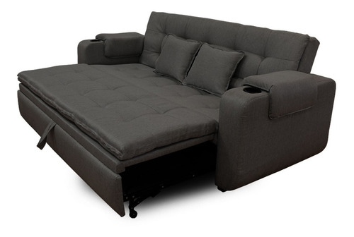 Sofa Cama Moderno En Tela Plegable