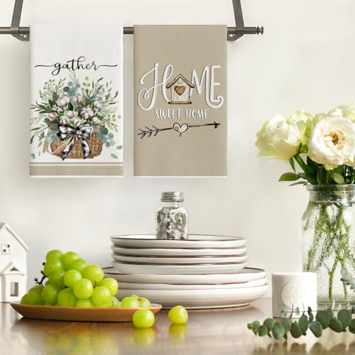Juego De 4 Toallas De Mano Para Cocina Con Diseño De Camión