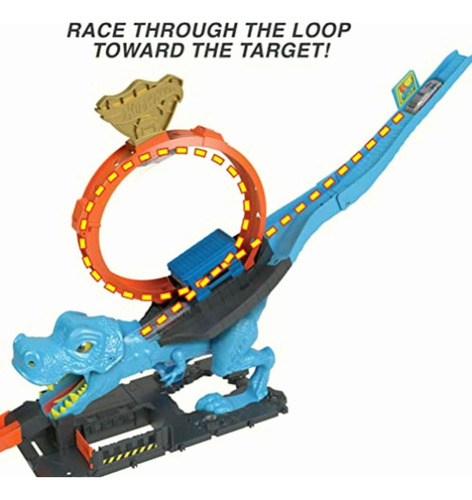 Hot Wheels Juego De Pistas De Coche De Juguete City T-rex