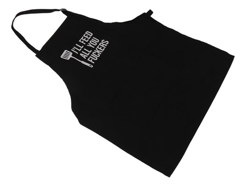 Delantal Tipo Babero De Chef Para Hombre, Divertido, Con 3 B