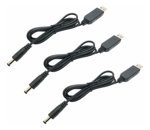 Hiletgo Cable De Conversin Usb A Cc De 5 V A 12 V De Voltaje