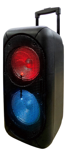 Parlante Bluetooth Karaoke Big Pro 800 Amazing Color Negro