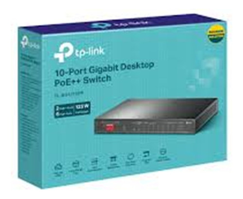 Switch Tp-link Gigabit Ethernet Tl-sg1210pp 10puertos 20gbit
