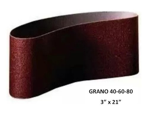 Banda De Lijas 3 X 21 Granos 40-60-80
