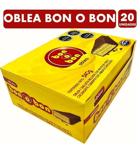 comprar Oblea Bon O Bon Display 20 Unidades 27gr
