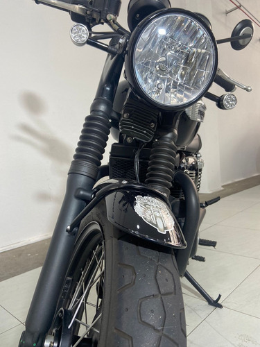Imagem 5 de 9 de Triumph Bonneville T100 Black 900 2020